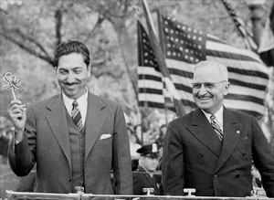 Miguel Aleman and Harry S. Truman
